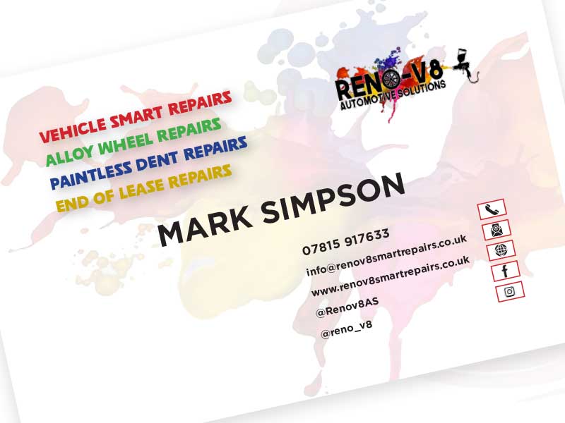 Renovate Business Cards